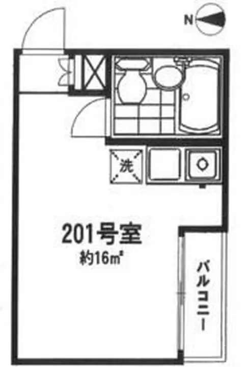 オークヒル浜田山 2階階 間取り