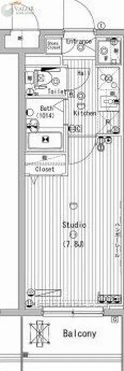 グランド・ガーラ横濱万世町 5階階 間取り