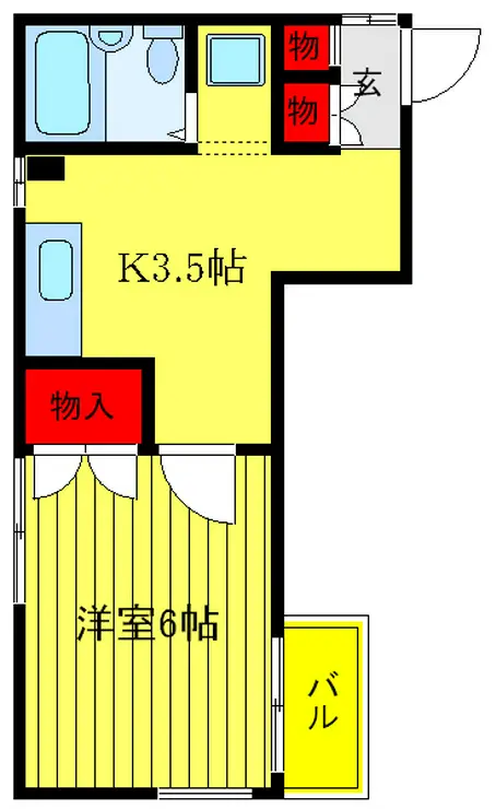 パインプレジオ 1階階 間取り