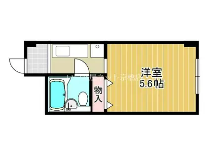 ロイヤル南森町(ワンルーム/3階)の間取り写真