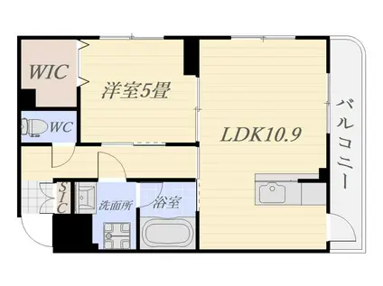 BURGUNDY APT(1LDK/3階)の間取り写真