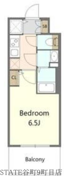 S-RESIDENCE高井田BELETA(1K/11階)の間取り写真