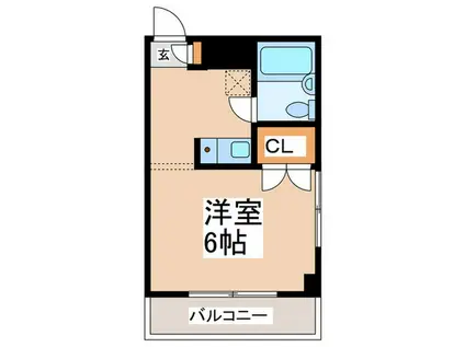 メゾン・ド・別所(ワンルーム/3階)の間取り写真