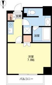 大須APARTMENT(1K/5階)の間取り写真