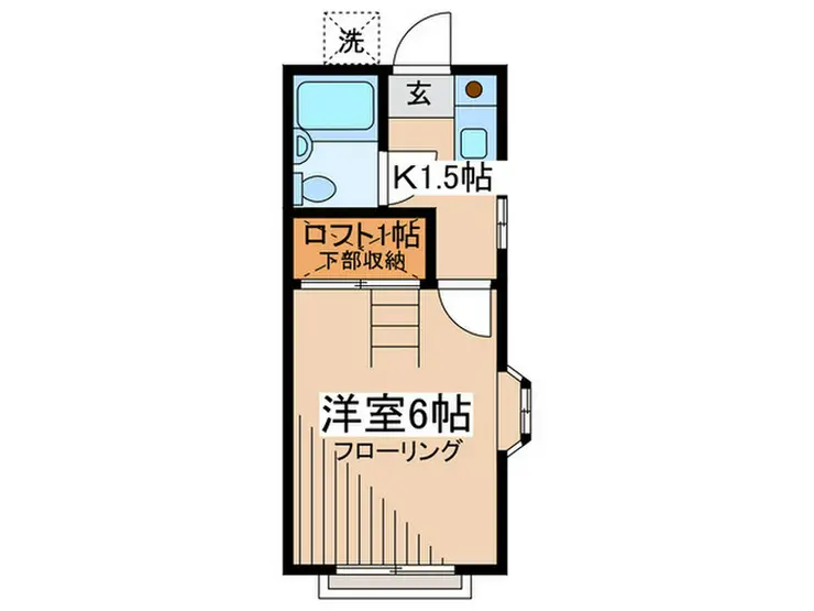 グリーンエステイト 1階階 間取り