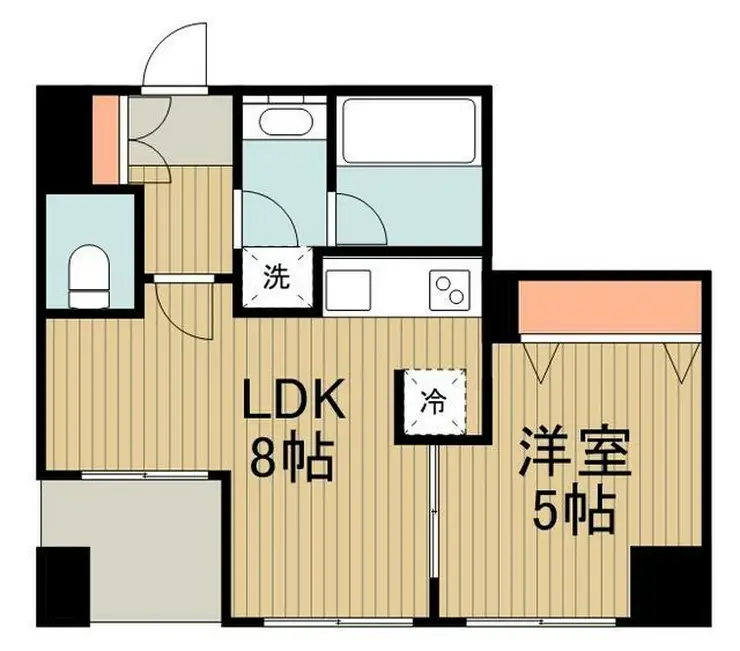 レックス赤坂レジデンス 3階階 間取り