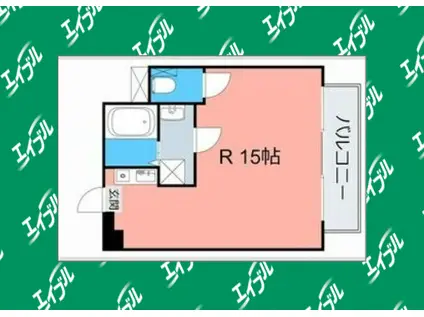 アートハウス広路(ワンルーム/2階)の間取り写真