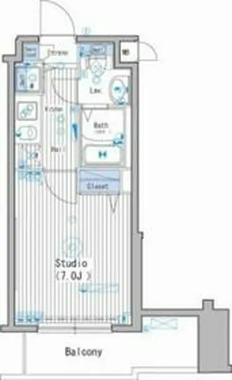 ガーラ・グランディ大森 10階階 間取り