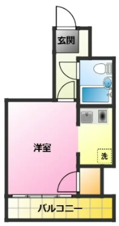 ホーユウパレス武蔵小杉 3階階 間取り