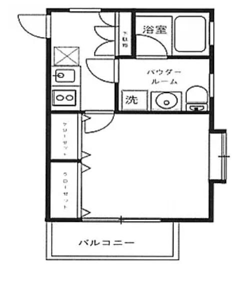 VIVRE本郷(1K/9階)の間取り写真