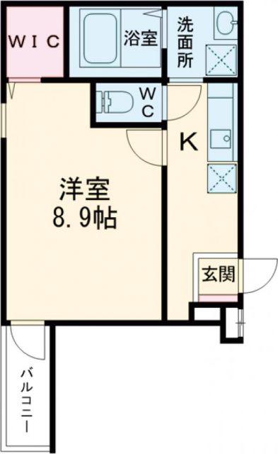フジパレス百舌鳥駅南II番館(1K/2階)の間取り写真