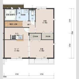 クレセール(2LDK/2階)の間取り写真