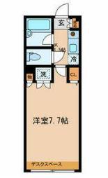 GARDEN COURT KAMIKITAZAWAガーデンコート上北(1K/2階)の間取り写真