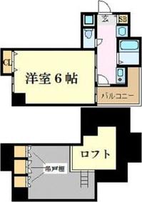 エステムコート新大阪IIIステーションプラザ(1K/9階)の間取り写真