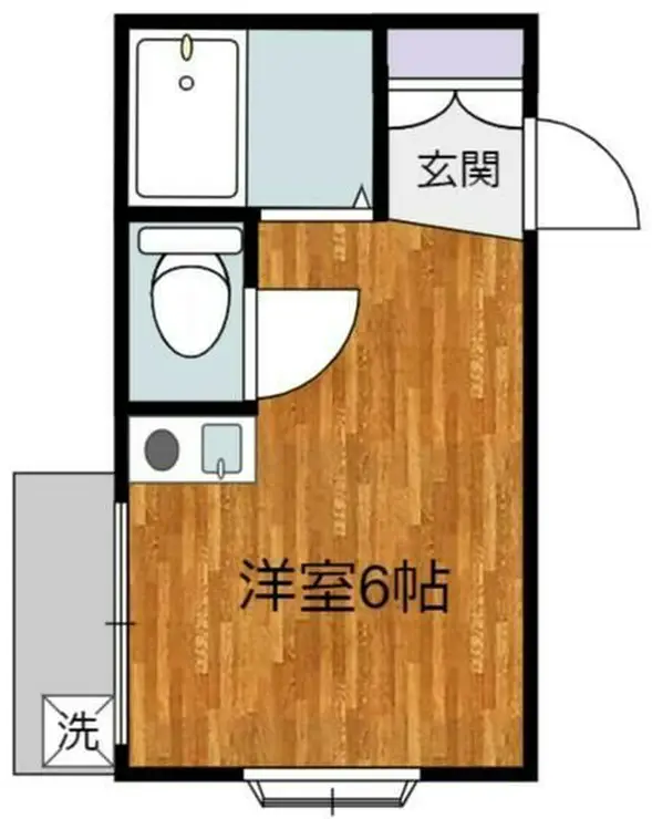 ハイツフィールド 2階階 間取り