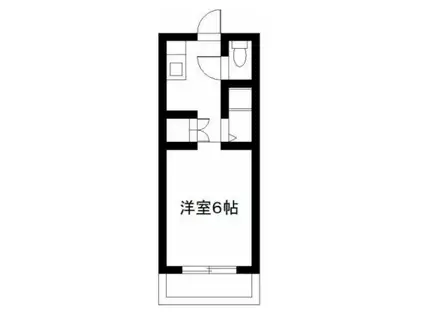 プチメゾン南月見ヶ丘(1K/1階)の間取り写真