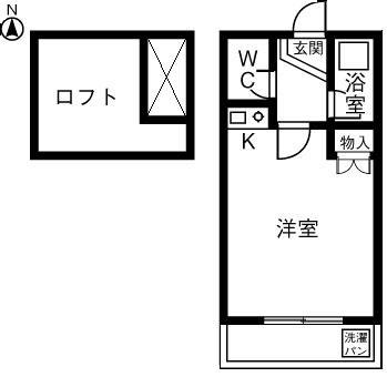 LIVEXV・B(ワンルーム/2階)の間取り写真
