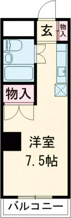 トーケンフラット 4階階 間取り
