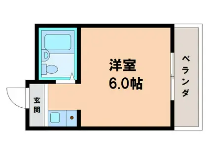 ルネッサンス エリエール(ワンルーム/7階)の間取り写真