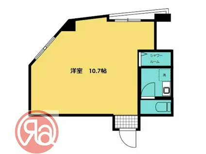 福島常盤マンション(1K/5階)の間取り写真