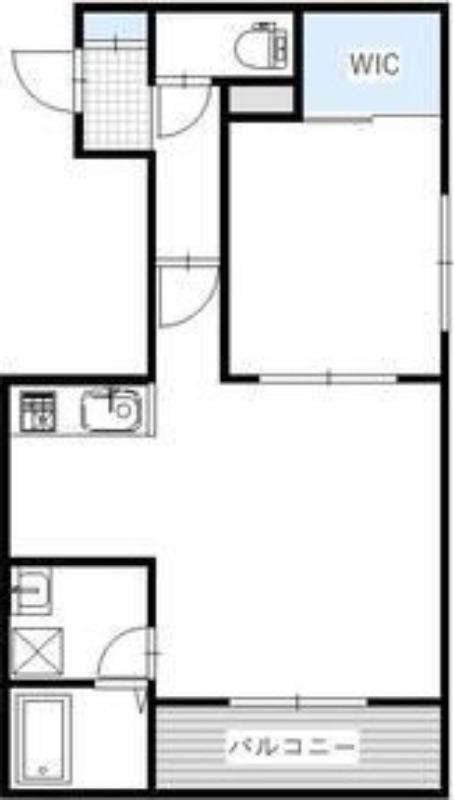 OPUS篠路(1LDK/3階)の間取り写真