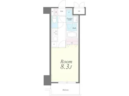 グランデ パッショーネ(1K/3階)の間取り写真