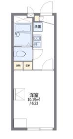 レオパレスマグノーリア(1K/2階)の間取り写真