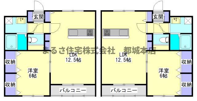 ウィズMIII(1LDK/3階)の間取り写真