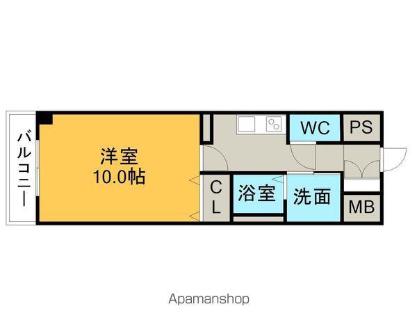 コンフォート刈谷東陽町(1K/5階)の間取り写真