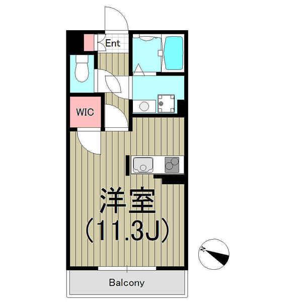 PRECIOUS STAGE(ワンルーム/5階)の間取り写真
