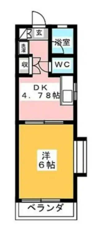 サンジュエリー所沢 2階階 間取り
