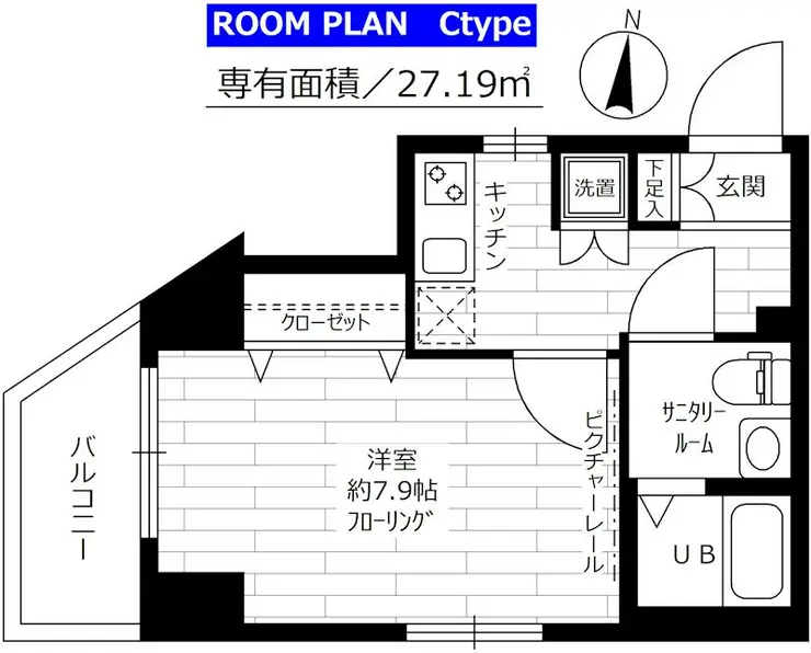 ステージファースト西巣鴨 6階階 間取り