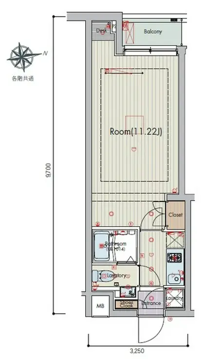 ビバリーホームズ大泉学園II 3階階 間取り