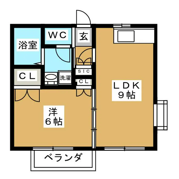 メゾンホワイトベル 2階階 間取り