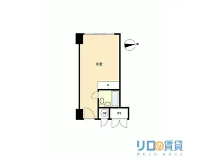 新大阪コーポビアネーズ(ワンルーム/10階)の間取り写真