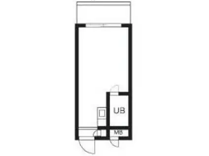 ユースフル第一初台マンション(ワンルーム/2階)の間取り写真