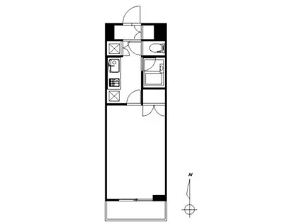 AXAS西高島平(1K/2階)の間取り写真