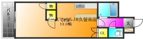 ICセンタービル(ワンルーム/5階)の間取り写真
