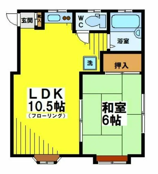 サンシティー 1階階 間取り