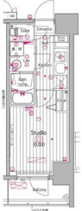 ガーラ・グランディ川崎榎町 10階階 間取り