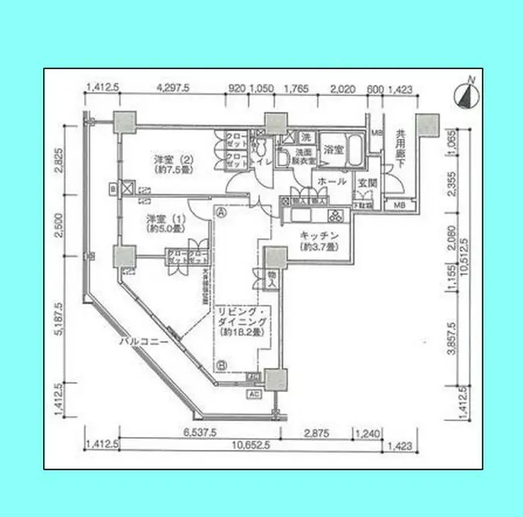 Jタワー西大井イーストタワー 19階階 間取り