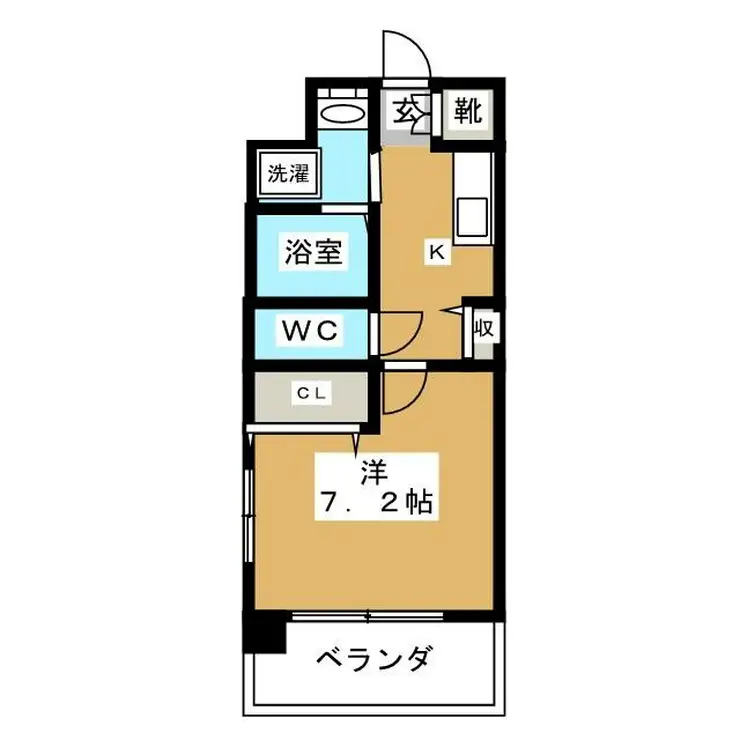 レジディア船橋II 5階階 間取り