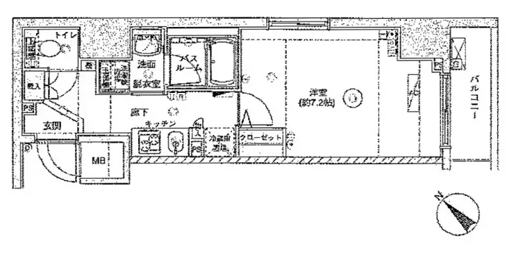 フェニックス横濱関内BAY GAIA 8階階 間取り