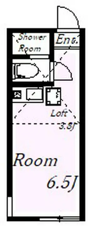 ユナイト石川町クリストファーの瞳 1階階 間取り