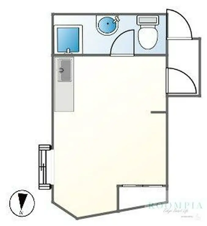 パラスト駒場 5階階 間取り