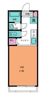 ND郡山(ワンルーム/3階)の間取り写真