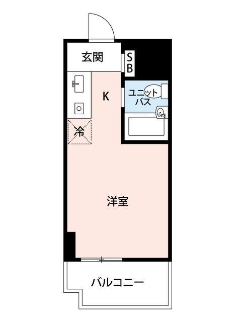 マイナビSTAY大井町2(ワンルーム/2階)の間取り写真