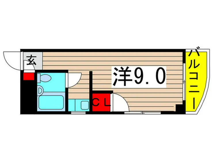 三幸ハイツ 4階階 間取り