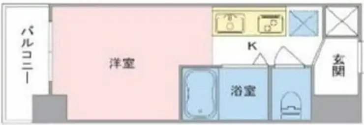 スカイコート両国 12階階 間取り