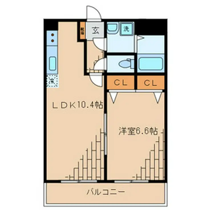 ヴィラ・フロレスタ 2階階 間取り